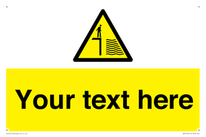 Custom Deep Water Sign